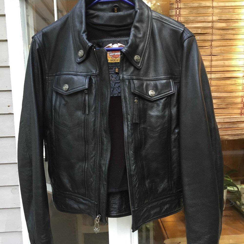 Women's Small Harley Leather Jacket